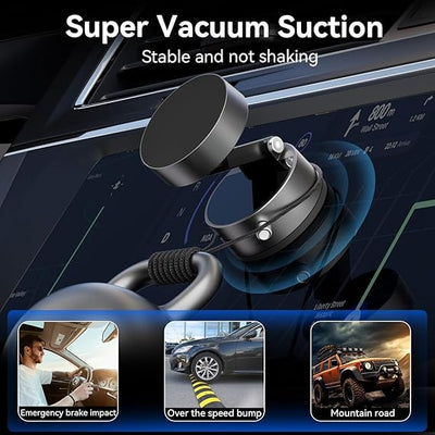 🔥Buy More Save More🔄360° Adjustable Vacuum Magnetic Phone Holder📱🚗