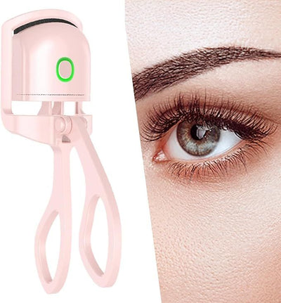 Heated Eyelash Curler – Effortless, Safe & Rechargeable